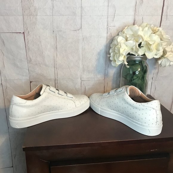 NWOT GREATS Women's Size 8 Royale Sneakers Polka Dot Leather Shoes - Picture 5 of 12